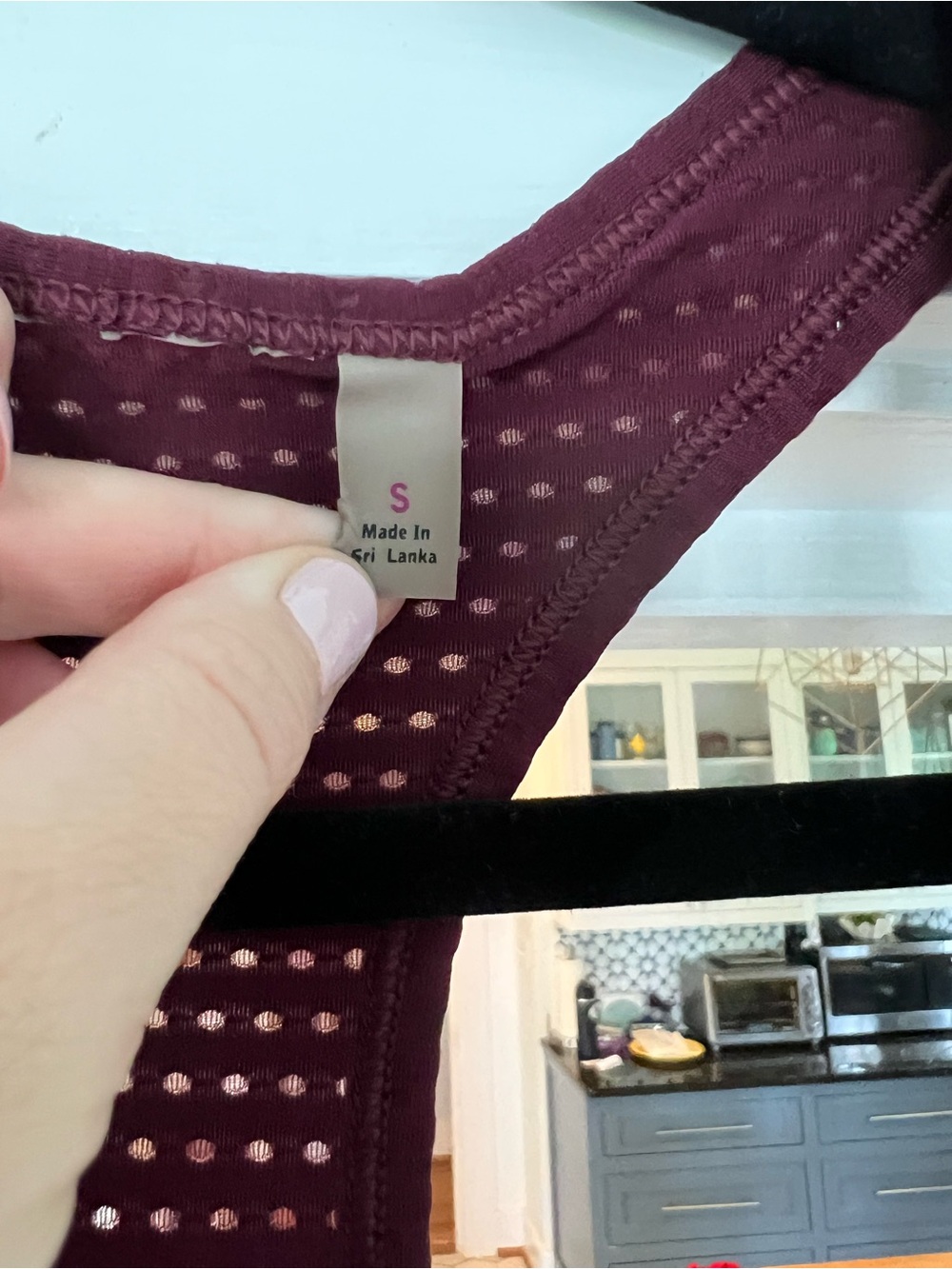Athleta Maroon Performance Racerback Tank - Picture 2 of 5